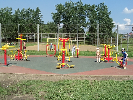 Уличные тренажеры